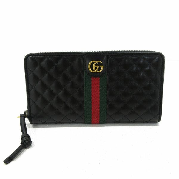 imgrc0088198493 Gucci Double G Webline Long Wallet Black