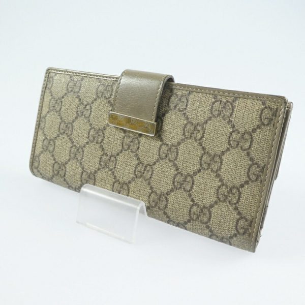 imgrc0088213664 Gucci GG Plus W Hook Long Wallet Brown