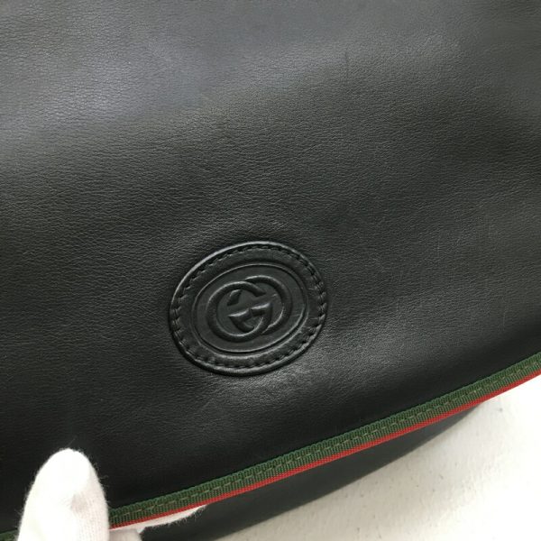 imgrc0088259038 Gucci Sherry Line Shoulder Bag Black