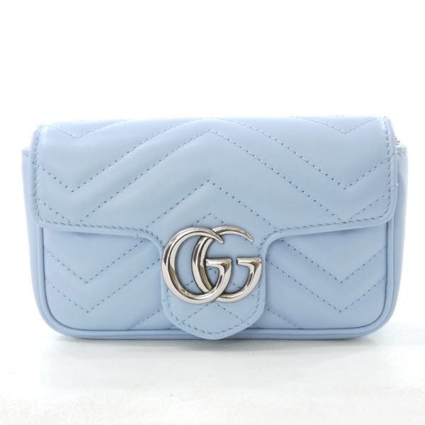 imgrc0088308976 Gucci GG Marmont Quilted Super Mini Bag Blue