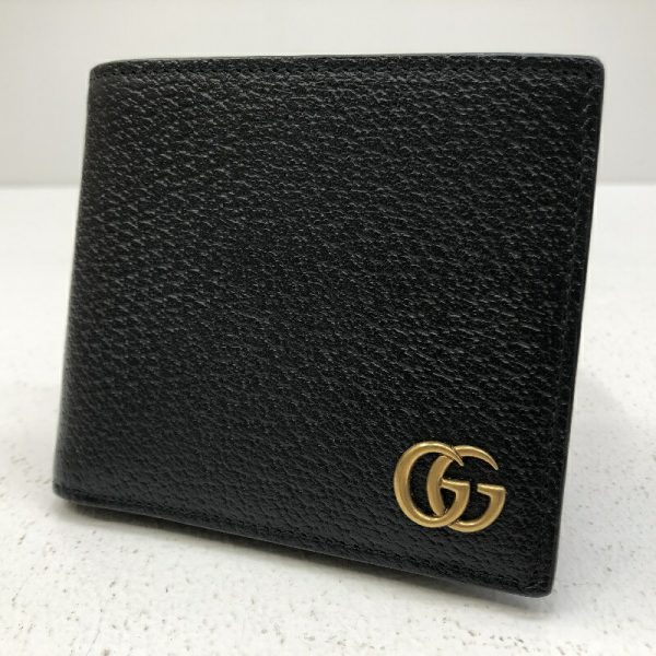 imgrc0088332636 Gucci Wallet GG Marmont Black