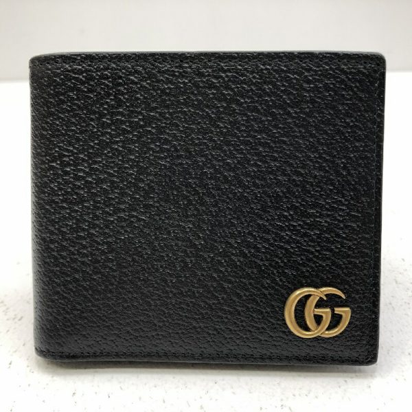 imgrc0088332637 Gucci Wallet GG Marmont Black