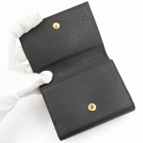 imgrc0088334995 Gucci GG Marmont Tri FWallet Black