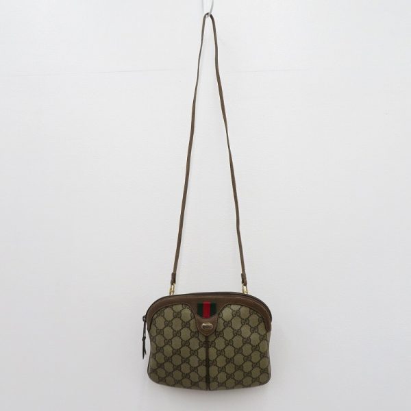 imgrc0088349659 Gucci Gucci Sherry Line Shoulder Bag Brown