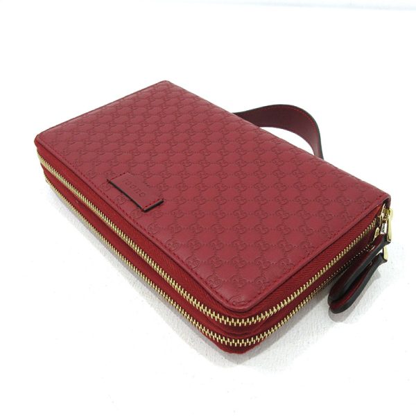 imgrc0088362450 Gucci Micro Guccisima Wallet Clutch Bag Red