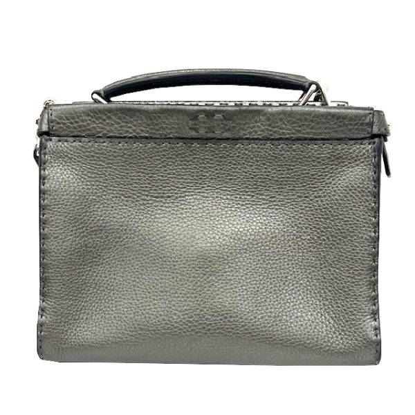 imgrc0088374314 FENDI Peekaboo Fit Mini 2WAY Shoulder Bag Gray