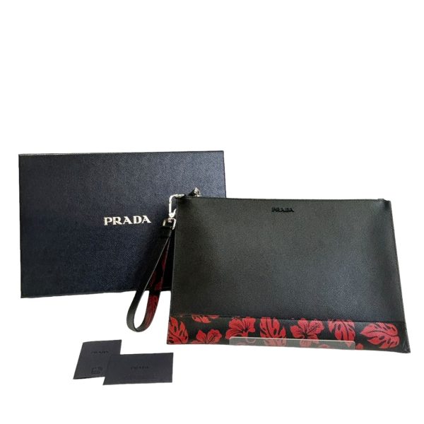 imgrc0088555774 PRADA 2NH001 Saffiano Active Clutch Bag