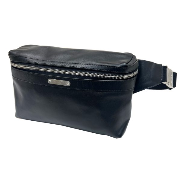 imgrc0089079069 Saint Laurent Belt Bag Waist Pouch Leather Black