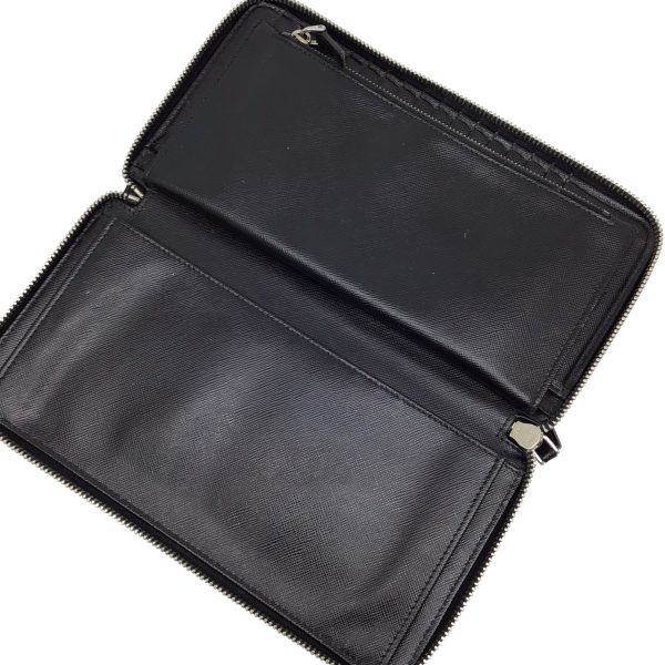 imgrc0089093144 PRADA Organizer Saffiano Long Wallet Multi Case Black