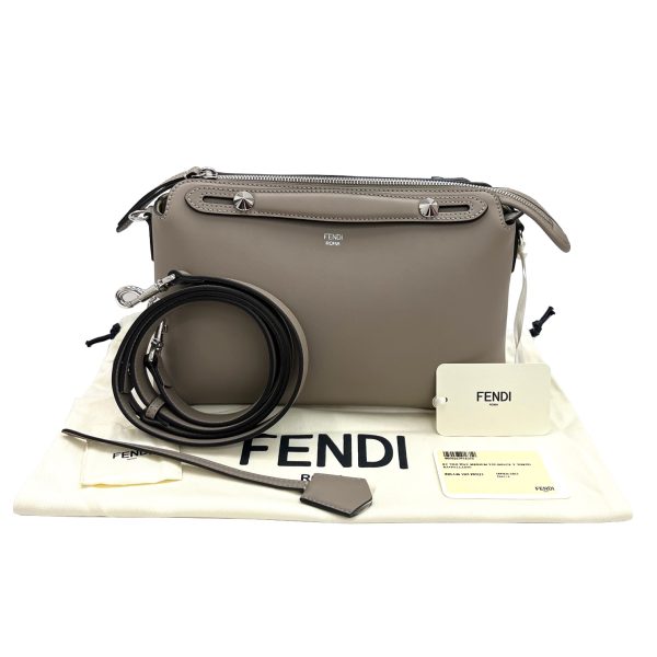 imgrc0089120990 FENDI By the Way Medium Boston Bag Dove Gray