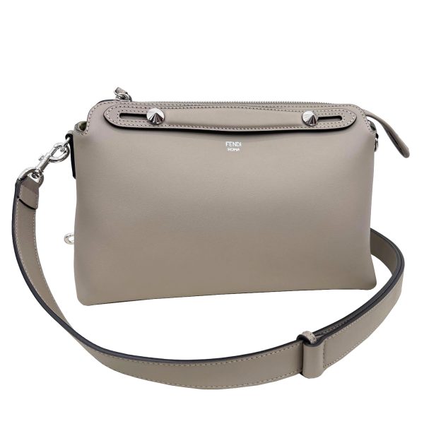 imgrc0089121291 FENDI By the Way Medium Boston Bag Dove Gray