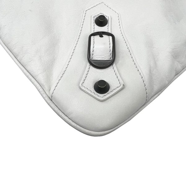 imgrc0089181046 BALENCIAGA Classic Flat Shoulder Bag White