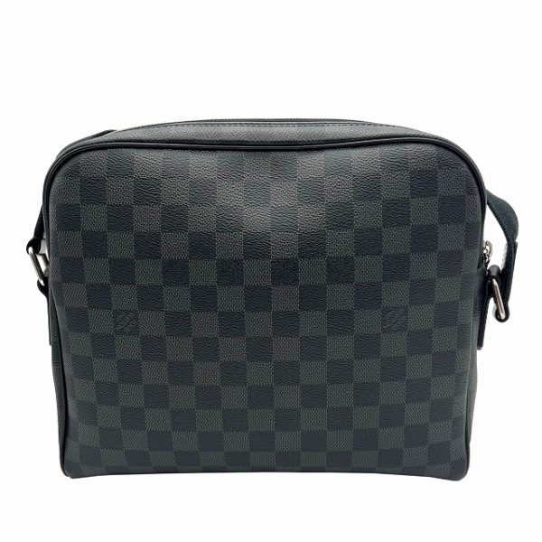 imgrc0089470519 Louis Vuitton Dayton PM Shoulder Bag Damier Graphite Canvas Black