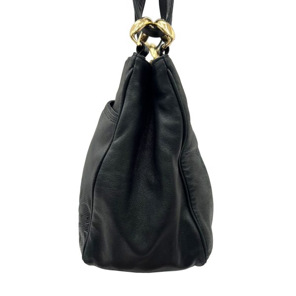 imgrc0089492000 Loewe Anagram Shoulder Bag Black