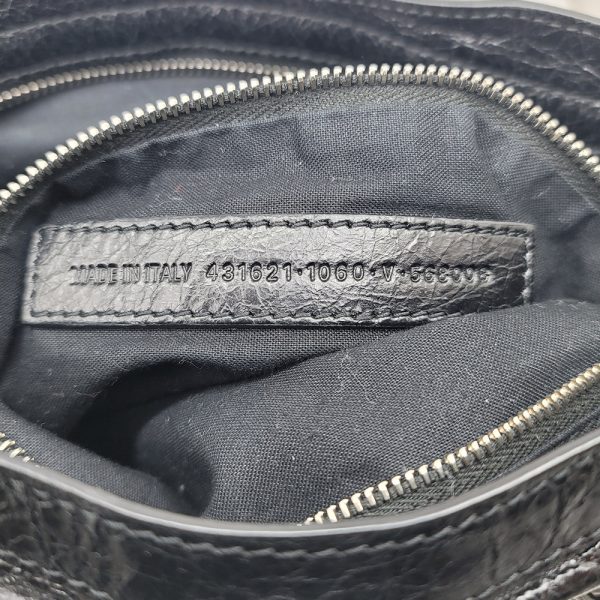 imgrc0089857900 Balenciaga City S Leather Handbag Black