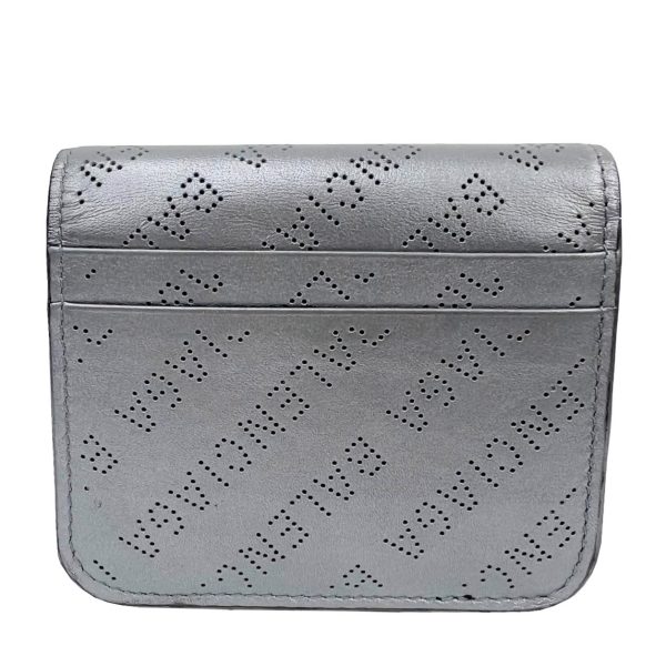 imgrc0090047738 BALENCIAGA Bifold Wallet Leather Silver Logo