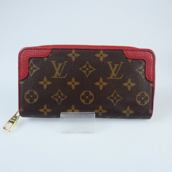 imgrc0090049328 Louis Vuitton Monogram Zippy Wallet Retiro Long Wallet Brown