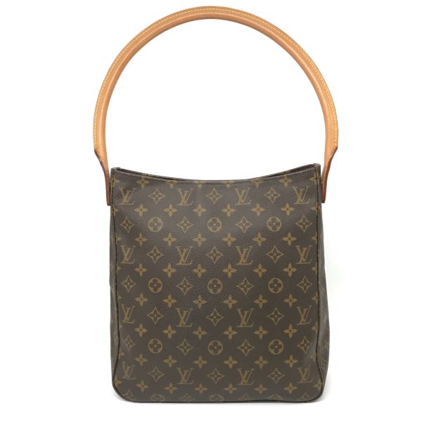 imgrc0090077727 Louis Vuitton Monogram Looping GM Shoulder Bag Brown