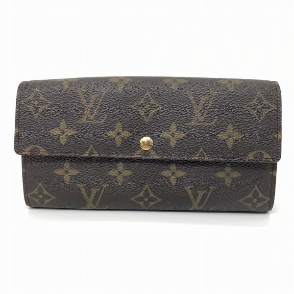 imgrc0090078768 Louis Vuitton Pochette Porte Monet BifLong Wallet Monogram Brown