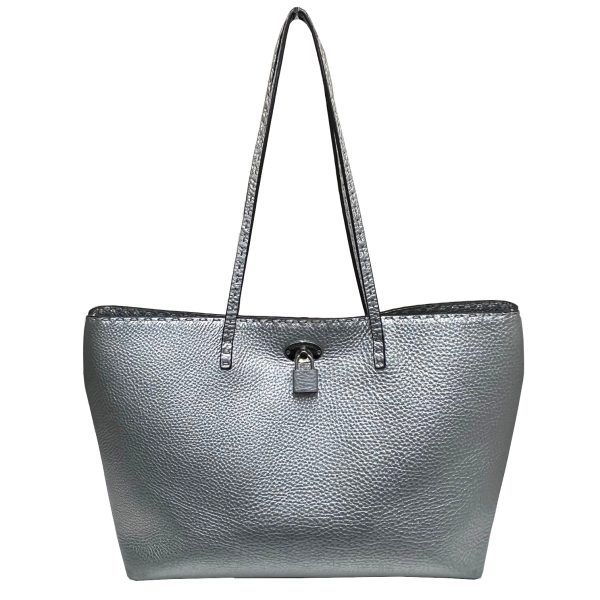 imgrc0090083318 FENDI Small Carla Selleria Tote Bag Silver