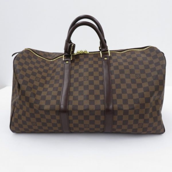 imgrc0090098313 Louis Vuitton Keepall 50 Bag Damier Ebene Brown