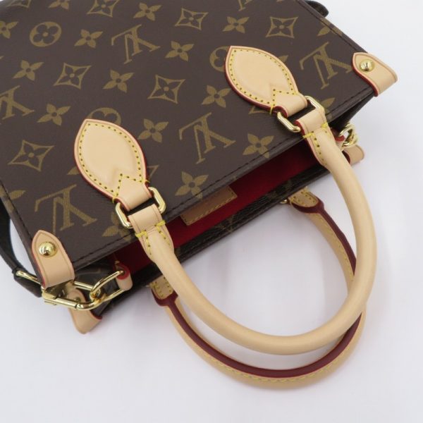 imgrc0090098436 Louis Vuitton Sac Plat BB Shoulder Bag Monogram Brown