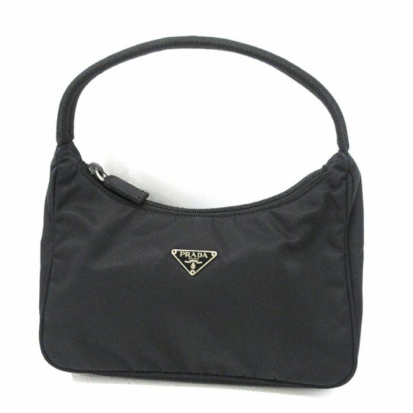 imgrc0090105533 Prada Tessuto Accessory Pouch Mini Handbag Black