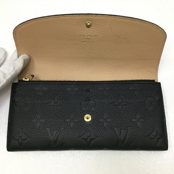 imgrc0090147594 Louis Vuitton Portefeuille Emily Wallet Empreinte Noir Black