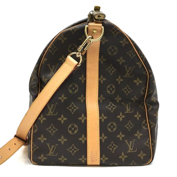 imgrc0090196135 Louis Vuitton Keepall Bandouliere 55 Bag Monogram Brown