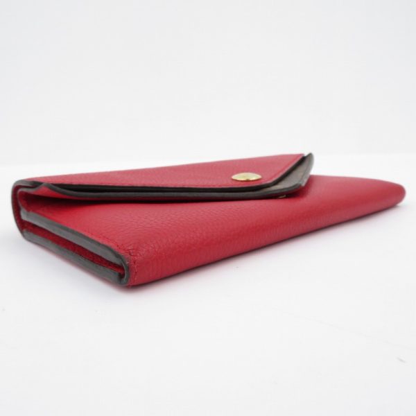 imgrc0090221078 Louis Vuitton Portefeuille Double V BifLong Wallet Monogram Red