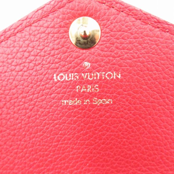 imgrc0090221082 Louis Vuitton Portefeuille Double V BifLong Wallet Monogram Red