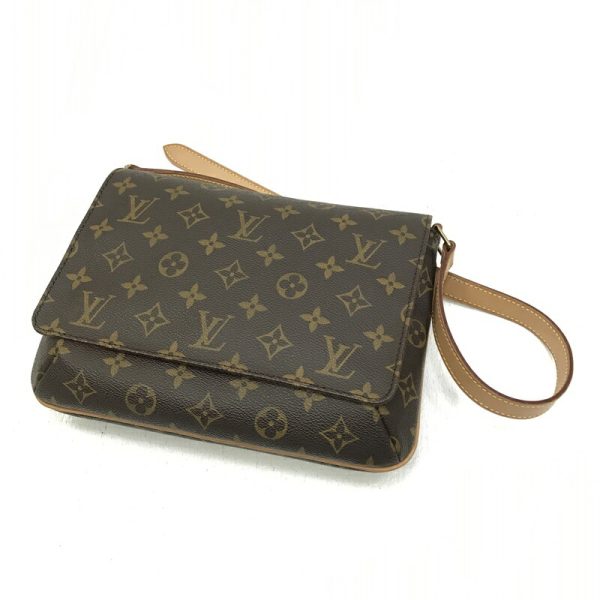 imgrc0090230619 Louis Vuitton Musette Tango Shoulder Bag Monogram Brown