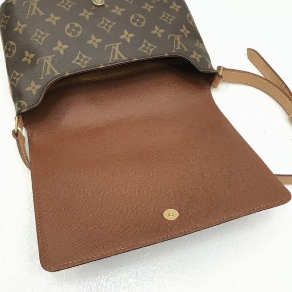 imgrc0090230631 Louis Vuitton Musette Tango Shoulder Bag Monogram Brown