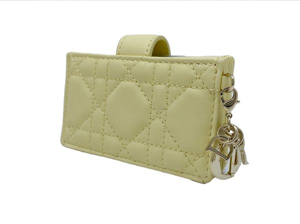 imgrc0090246876 Christian Dior Card Case Charm Yellow