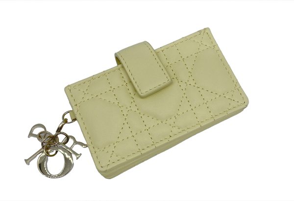 imgrc0090246878 Christian Dior Card Case Charm Yellow