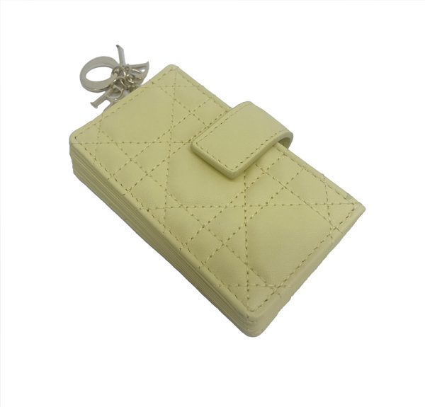 imgrc0090246880 Christian Dior Card Case Charm Yellow