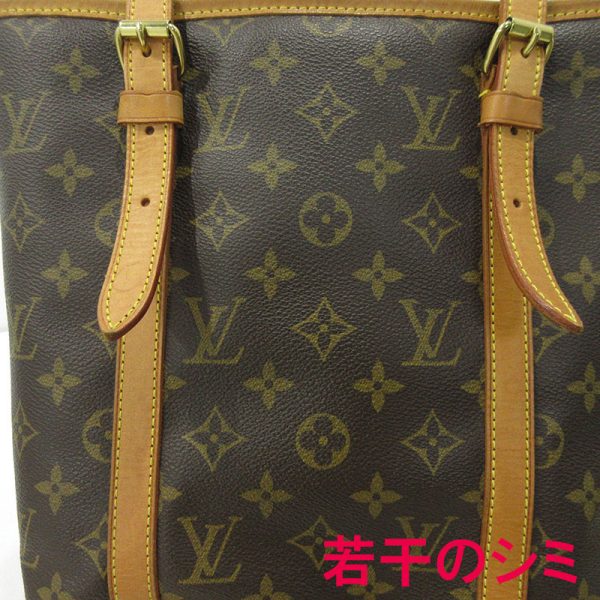 imgrc0090258970 Louis Vuitton Bucket GM Tote Bag Monogram Brown