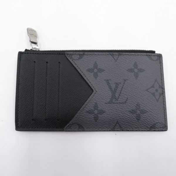 imgrc0090273070 Louis Vuitton Coin Card Holder Card Case Monogram Eclipse Black