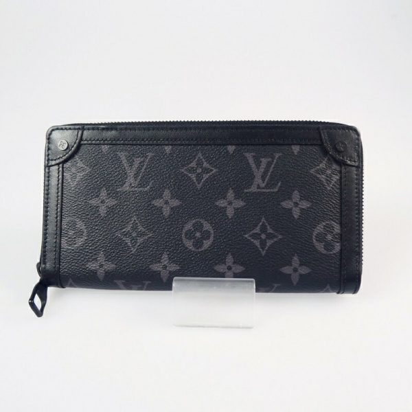 imgrc0090321914 Louis Vuitton Trunk Zippy Wallet Long Wallet Monogram Eclipse Black