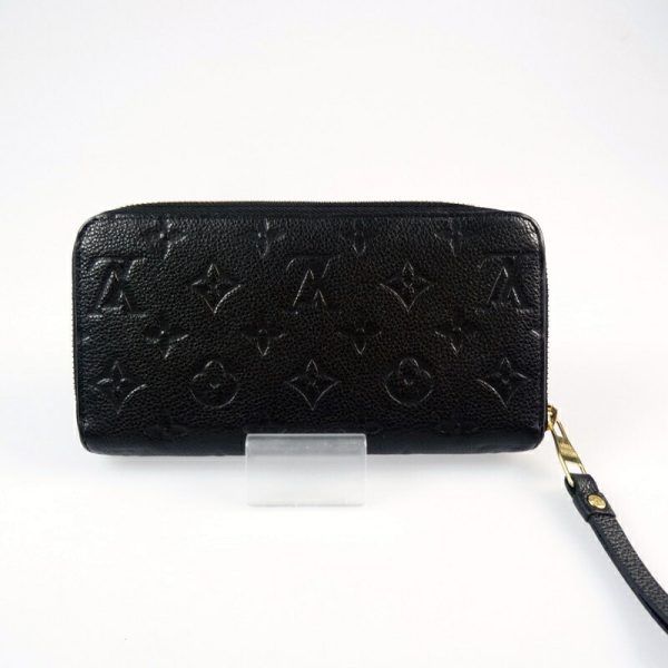 imgrc0090339005 Louis Vuitton Zippy Long Wallet Empreinte Black