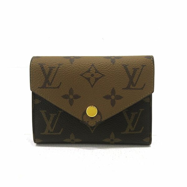 imgrc0090380424 Louis Vuitton Portefeuille Victorine Wallet Reverse Brown