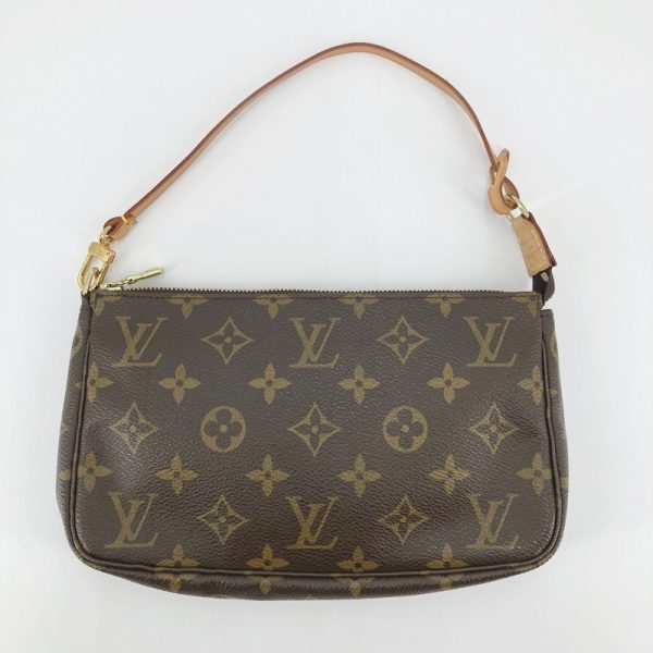 imgrc0090420876 Louis Vuitton Pochette Accessory Pouch Monogram Brown