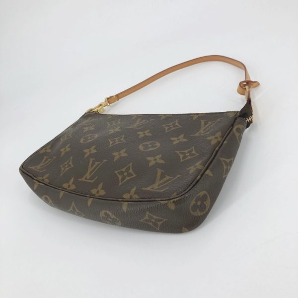 imgrc0090420878 Louis Vuitton Pochette Accessory Pouch Monogram Brown