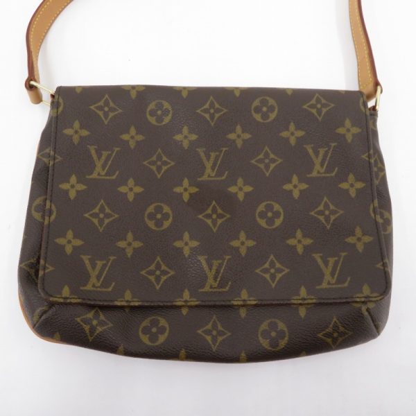 imgrc0090459066 Louis Vuitton Musette Tango Shoulder Bag Monogram Brown