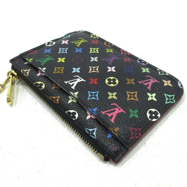 imgrc0090517516 Louis Vuitton Pochette Cleat Coin Case Monogram Multicolor Black