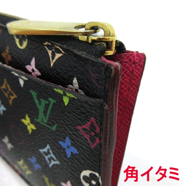 imgrc0090517520 Louis Vuitton Pochette Cleat Coin Case Monogram Multicolor Black