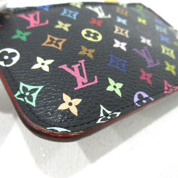 imgrc0090517521 Louis Vuitton Pochette Cleat Coin Case Monogram Multicolor Black