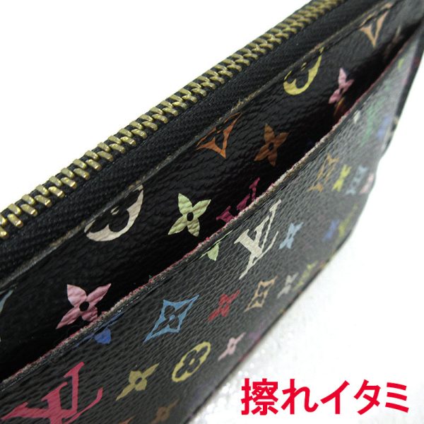 imgrc0090517522 Louis Vuitton Pochette Cleat Coin Case Monogram Multicolor Black