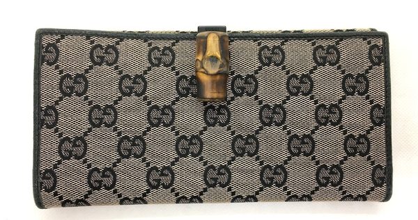 imgrc0090595403 Gucci Bamboo GG Long Wallet W Hook