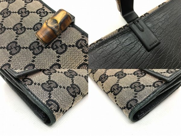 imgrc0090595410 Gucci Bamboo GG Long Wallet W Hook